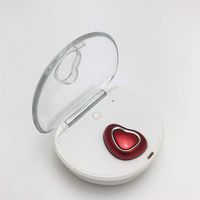 FCHDZ Wireless Earbuds Bluetooth Headphones with Charging case Mini Single Ear earplug Intelligent Noise Reduction one-Button Operation 10m Range for Workout, Running, Gym