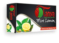 Tanya Herbal 100% Nicotine and Tobacco Free Shisha Hookah Flavors 250G Bag (Lemon Mint)