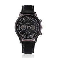 Fxbar,Charm Men Watch Brand Hot Sale Analog Wrist Watch Alloy Quartz Mens Watches(Black)