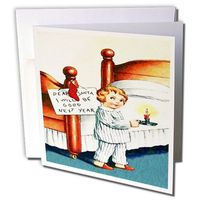 3dRose Dear Santa - Greeting Cards, 6 x 6 inches, set of 12 (gc_9222_2)