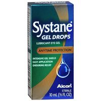 Systane Gel Drops Lubricant Eye Gel, Anytime Protection, 10mL Each (Pack of 10)
