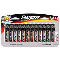 Energizer MAX Alkaline Batteries, AA, 24 Batteries/Pack