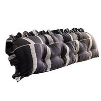 Qi Peng Mat Bedside Cushion - Pillow Bed Head Large Back Soft Bag Removable and Washable Waist Cushion Sofa Long Pillow Home Bedroom Bed Back Sofa Cushion (Color : D, Size : 180x12x53cm)