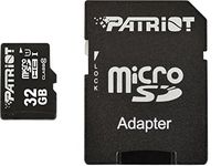 Patriot PSF32GMCSHC10BK Signature Series 32GB microSDHC Flash Card Model - OEM