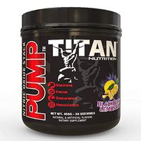 Pump- Stimulant Free Nitric Oxide Boosting Stack, with Citruline Malate for Maximum Pump, Vascularity and Improved Circulation with Brain Complex for Increased Focus (BlackBerry Lemonade)