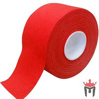 Meister 15Yd x 1.5" Premium Athletic Trainer's Tape for Sports and Medical (50% Longer) - Red - 1 Roll