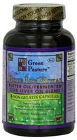 Blue Ice Royal Butter Oil / Fermented Cod Liver Oil Blend - 120 Capsules