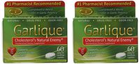 Garlique Dietary Supplement Caplets, 60-Count Packages (Pack of 2)
