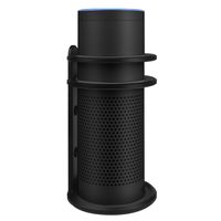 Fintie Aluminum Wall Mount Stand for Amazon Echo Plus / Echo (1st Generation) - Enhanced Strength and Stability Metal Holder Station, Black