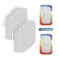 vuUUuv Compatible Replacement for TENS Units Pads -Latex Free- Premium Electrodes Pads (2×4 10Pcs)
