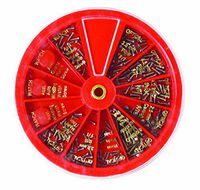 SE 250-Piece Set of Eyeglass and Watch Repair Screws with Revolving Organizer - JT69250