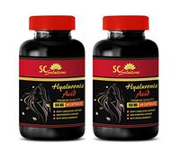 Wrinkle Pills - HYALURONIC Acid Pills 100 mg - hyaluronic Acid for Knee Pain - 2 Bottles 120 Capsules