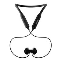 Wireless Headset Sweatproof IX Neckband Bluetooth Headphone Magnetic Lightweight Bluetooth 4.2 Noise Cancelling for Sport Music for Iphone 6 7 8 x Samsung note8 s8 PC Laptops Tablets Windows (Black)