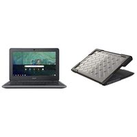 Acer Chromebook 11, Celeron N3350 C732-C6WU with Gumdrop BumpTech Case for Acer Chromebook 11 C732 and C733 Laptop Bundle