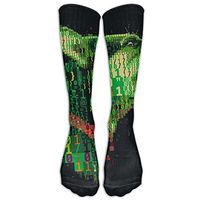 Cyber Warfare Fashion Women's Men's Sports High Stockings Long Socks