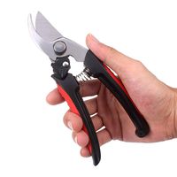 Professional Garden Pruning Shears, Premium Steel Blade Hand Pruner for Flowers, Plants 2019