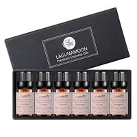 Aromatherapy Essential Oils Gift Set, Top 6 100% Pure Premium Therapeutic Grade Oils -Lavender, Tea Tree, Eucalyptus, Lemongrass, Orange, Peppermint Essential Oils