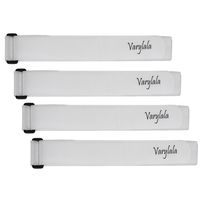 4 Pcs Varylala Versatile Hook and Loop Cable Ties Straps Tie downs Fastening Securing Straps (40"x1.5", White)