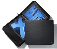 Prat Mera 300 Presentation Case, Non-Scratch Cover with 10 Sheet Protectors, 11 X 8.5 inches, Black (300-11X8.5)