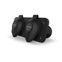Furrion 381729 12V Dual Marine USB Charger/Receptacle, One Size, Black