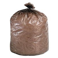 Stout G3036B80 Eco-Degradable Plastic Trash Bag 20-30gal .8mil 30 x 36 Brown 60/Box