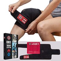 Old Bones Therapy Knee Ice Wrap - Best Hot Cold Therapy for Knee Pain Relief (L/XL)