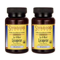 Swanson Lyc-O-Mato Lycopene 10 Milligrams 60 Sgels (2 Pack)