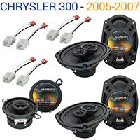 Compatible with Chrysler 300 2005-2007 OEM Speaker Upgrade Harmony (2) R69 R35 Package New