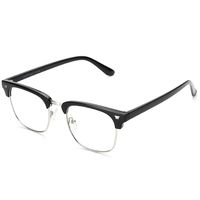 Cyxus Computer Glasses Blue Light Blocking (Ultem Lightweight Flexible) Minimize Headache Sleep Better (8057T01，Black)