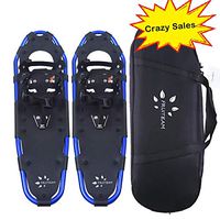 FRUITEAM Snowshoes 30-Inch Lightweight All Terrain Snow Shoes with Free Carry Bag