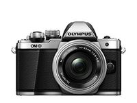 Olympus OM-D E-M10 Mark II Mirrorless Micro Four Thirds Digital Camera with 14-42mm EZ Lens [Silver] & Olympus