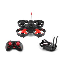 DMKR Mini Drone with Camera, FPV RC Aircraft with VR-009 Video Headset 5.8G 40CH HD 3inch 16:9 Display FPV VR Goggles Equipped