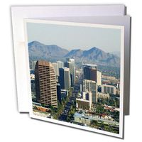 3dRose City of Phoenix - Greeting Cards, 6 x 6 inches, set of 6 (gc_21661_1)