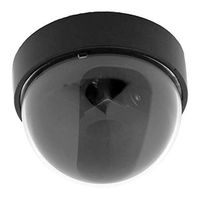 Yohii Black Plastic Surveillance Security CCTV Dome Camera Housing Case 3.5" Dia