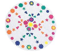 Rock-Tenn Round Design Circle, 12 Inch Diameter, Pack of 100