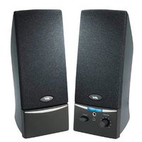 CYBER ACOUSTICS 2.0 Speaker System - 4 W RMS - Black / CA-2014WB /