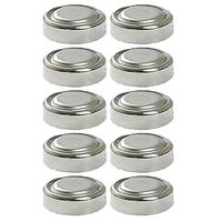 10 x Vinnic Size LR48 393 AG5 L754 SR754W Alkaline Watch Battery