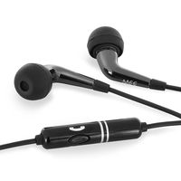 MEElectronics Clarity Series Ceramic In-Ear Headphone with In-Line Microphone/Remote for iPhone and Smartphones -Black0 (Discontinued by Manufacturer)