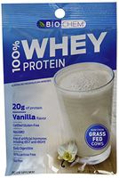 Biochem 100% Whey Protein "Vanilla" Single Serving Packs 30.6 Grams, 10-Count