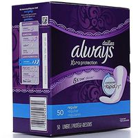 Always Xtra Protection Regular Daily Liners 50ea Single Pack
