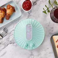 Vegatable/Fruit Clean Wash Machine, Multi-function USB Mini Washing Machine High Pressure Wave Dishwasher Portable Cleaner (Mint Green)