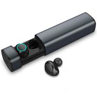 AJAHBGSMXD Bluetooth Headset TWS-X9 Wireless Touch Mini in-Ear Sports Bluetooth Version 5.0 Waterproof Headphones