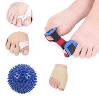 Bunion Corrector,Big Toe Straightener Hallux Valgus Night,Bunion Splint,Toe Separators,Bunions Relief Protector Sleeves Kit - Treat Pain in Toe Joint, Spacers Straighteners Aid Surgery Treatment