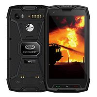 Conquest S9, 6GB+64GB, Not Support Google Play, Walkie Talkie Function, 6000mAh Battery, IP68 Waterproof Dustproof Shockproof Explosionproof, Fingerprint Identification, 5.5 inch Android 7.1 MTK6757 O