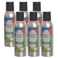 Smoke Odor Exterminator Removes Cigar/Cigarette/Pipe/Tobacco Smells 7oz Spray Air Freshener, Clothesline Fresh (6-Pack)
