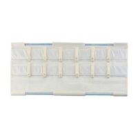 Under Desk Cable Management Tray and Cord Organizer, Cable Hider/Cord Cover, Wire Organizer with 12 Adjustable Straps, Easy Power Strip Access, Cable Concealer for Your Home Or Office (White)