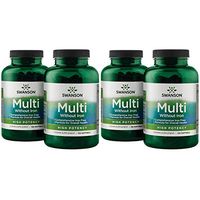 Swanson Multi Without Iron Multivitamin Health Supplement High Potency Iron-Free Formula 240 Softgels 2 Bottles (2 Pack)