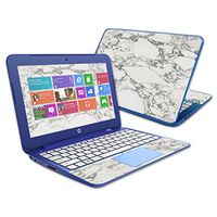 Mightyskins Skin Compatible with Hp Stream 11" (2014) - White Marble | Protective, Durable, and Unique Vinyl Decal Wrap Cover | Easy to Apply, Remove, and Change Styles | Made in The USA