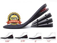 Height Increase Insole,Insole Lift Kit,4-Layer 1.2' to 3.5' Orthoric Heel Shose lift Kit Variable Height Adjustable with Air Cushion Elevator Insole Lift Insole for Men & Women(One Pair)