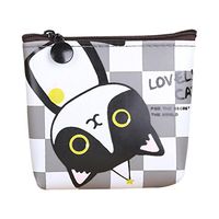Bolayu Women Girls Cute Cat Fashion Coin Purse Wallet Bag Change Pouch Key Holder (C)
